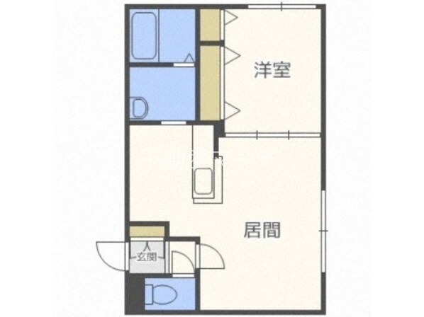 元町駅 徒歩4分 2階の物件間取画像